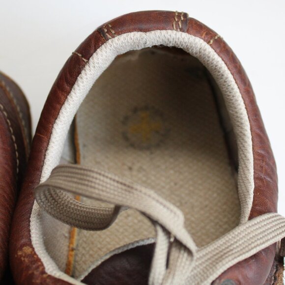 Dr. Martens Air 8B97 Men Brown Leather Lace Up Oxford Sneakers Size 9